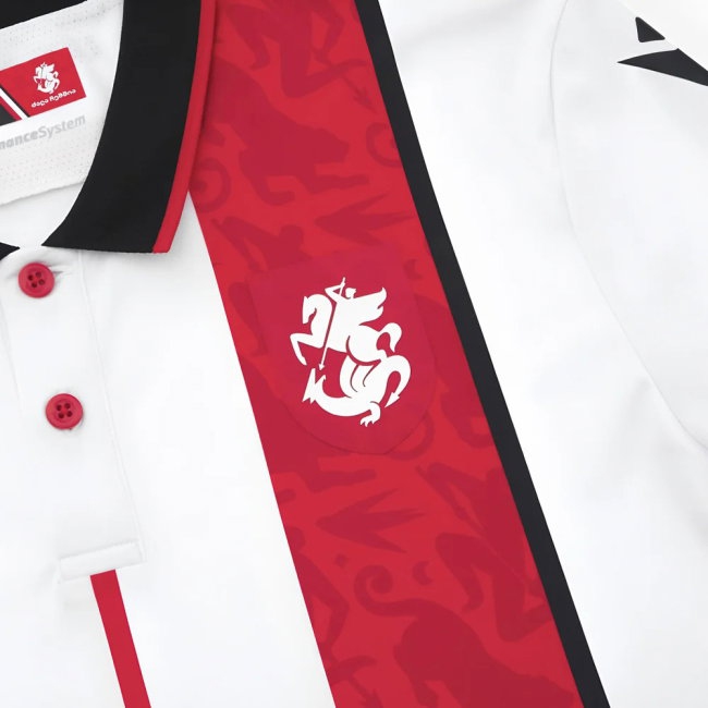 2025-2026 Georgia Home Shirt (Mikautadze 22) — Shop Now