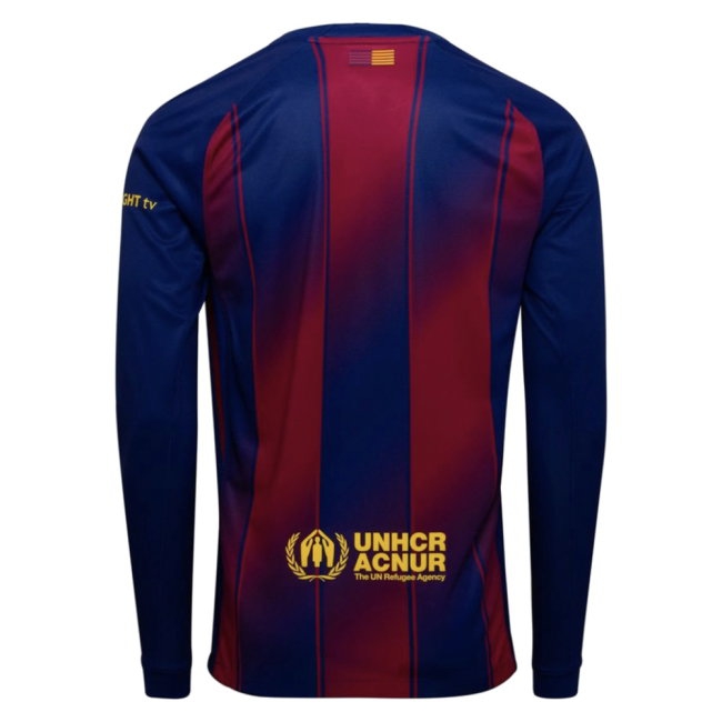 2025-2026 Barcelona Home Long Sleeve Shirt (Eric 24) — Shop Now