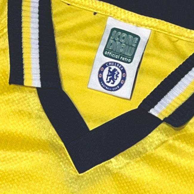 1999 Chelsea Third Retro Football Shirt (Petrescu 2)