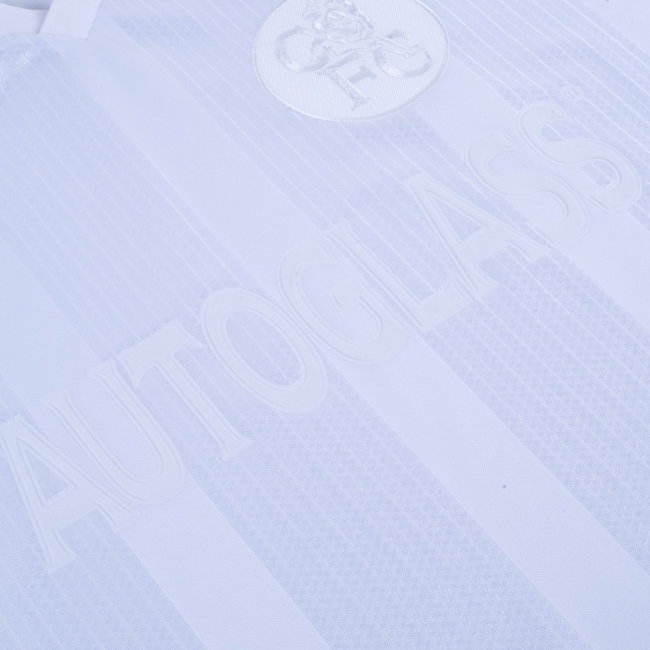 Chelsea 1998 Blank Out Retro Football Shirt (White) (Vialli 9) — Shop Now