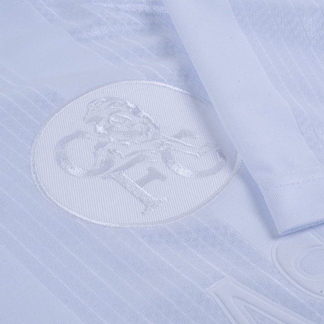 Chelsea 1998 Blank Out Retro Football Shirt (White) (Vialli 9) — Shop Now