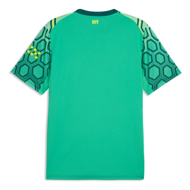 2026-2027 Man City Goalkeeper Shirt (Green) (Donnarumma 25) — Buy Now