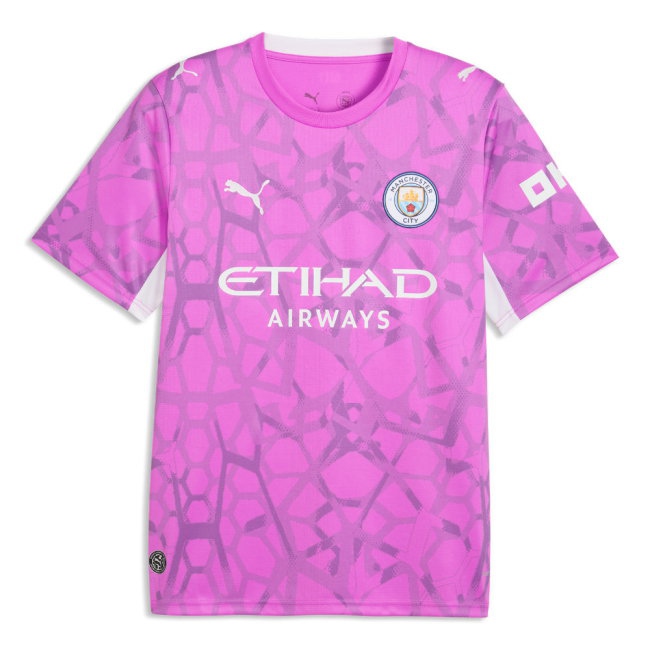 2026-2027 Man City Goalkeeper Shirt (Electric Orchid) (Donnarumma 25) — Shop Online