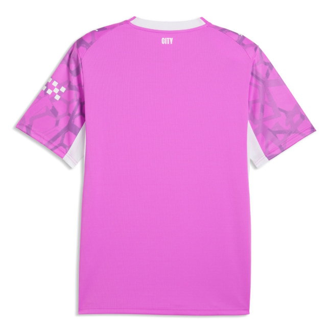 2026-2027 Man City Goalkeeper Shirt (Electric Orchid) (Donnarumma 25) — Shop Online
