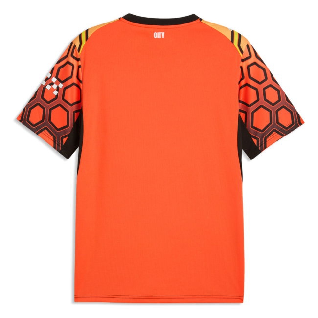 2026-2027 Man City Goalkeeper Shirt (Orange) (Rulli 28) — Buy Online