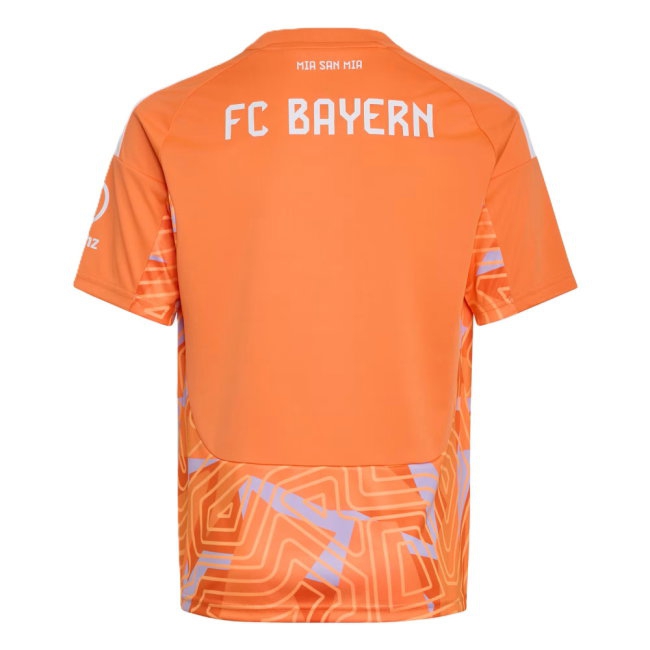 2026-2027 Bayern Munich Home Goalkeeper Shirt (Orange) - Kids (Neuer 1) — Buy Online
