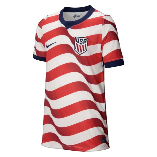 2026-2027 USA United States Home Shirt (Kids) (Weah 21) — Shop Online
