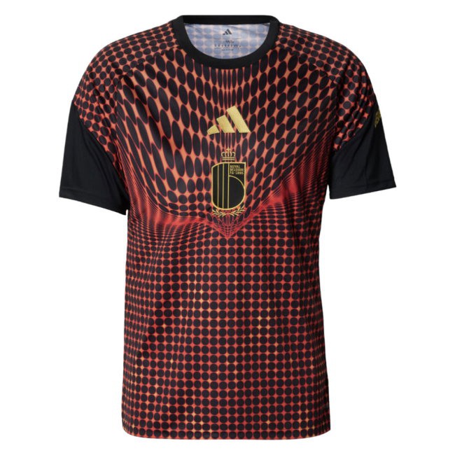 2026-2027 Belgium Home Pre-Match Shirt (Black-Red) (Carrasco 11) — Buy Now