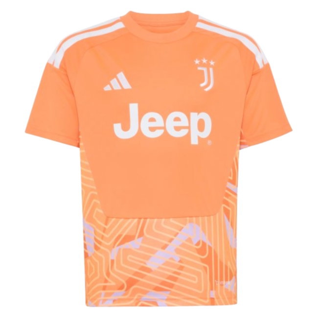 2026-2027 Juventus Home Goalkeeper Shirt (Orange) - Kids (Buffon 1) — Shop Online
