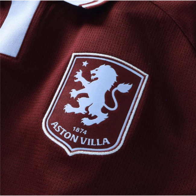 2026-2027 Aston Villa Long Sleeve Home Shirt (Maatsen 22) — Shop Online