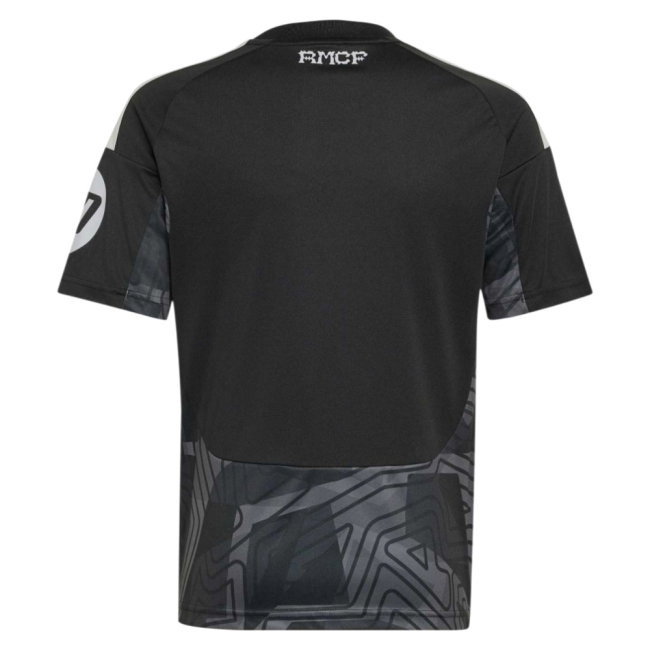 2026-2027 Real Madrid Home Goalkeeper Shirt (Black) - Kids (Courtois 1) — Buy Now