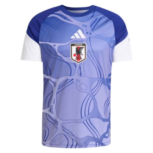 2026-2027 Japan Home Pre-Match Shirt (White/Blue) (Kubo 20) — Buy Now
