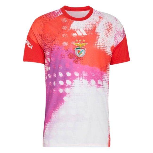 2026-2027 Benfica Pre-Match Shirt (Red) (Manu Silva 16) — Shop Now