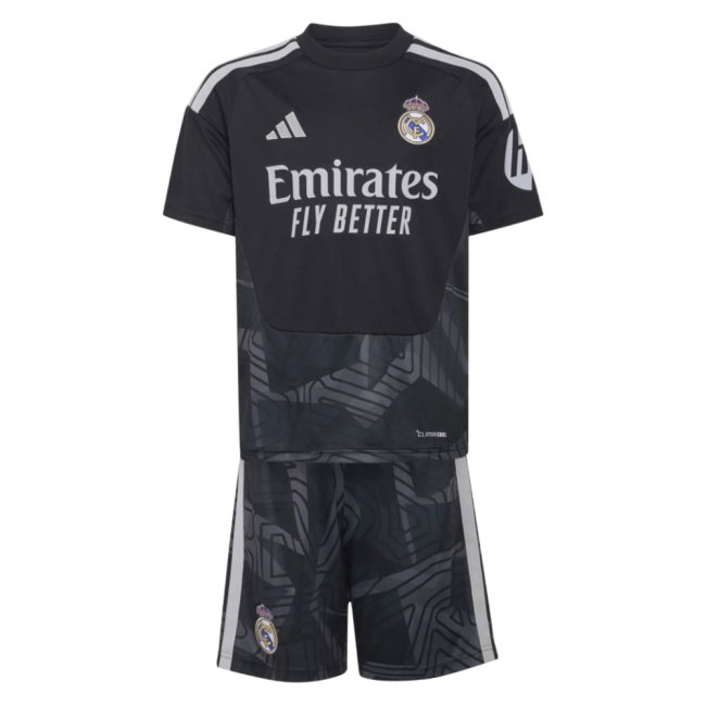 2026-2027 Real Madrid Home Goalkeeper Youth Kit (Courtois 1) — Shop Now
