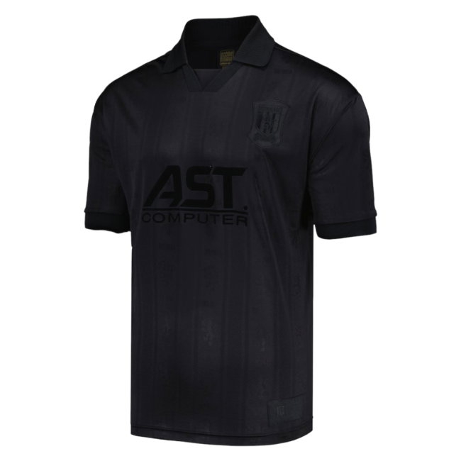 Aston Villa 1996 Black Out Retro Shirt (Vassell 22)
