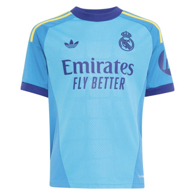 2026-2027 Real Madrid Away Goalkeeper Shirt (App Sky Rush) - Kids (Casillas 1) — Shop Now