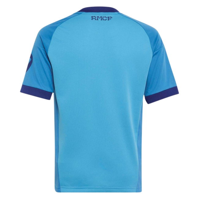 2026-2027 Real Madrid Away Goalkeeper Shirt (App Sky Rush) - Kids (Courtois 1) — Shop Now