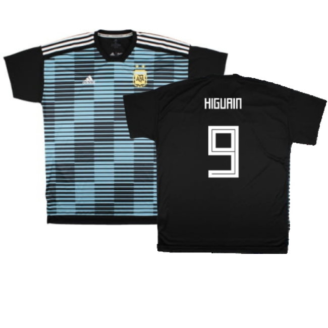 Argentina 2018-19 Pre-Match Shirt (XL) (Mint) (Higuain 9)