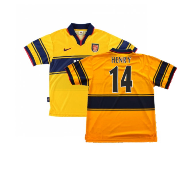 Arsenal 1997-99 Away Shirt (Excellent) (Henry 14) — Buy Now