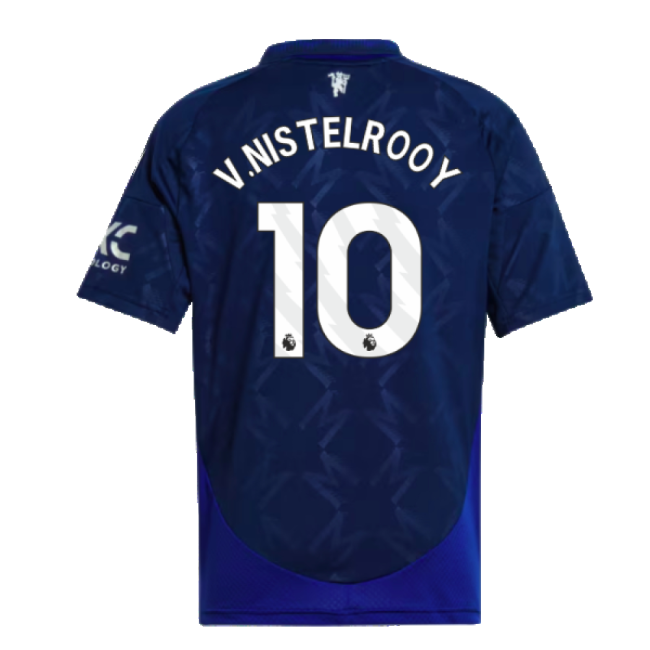 2024-2025 Man Utd Away Shirt (Kids) (V.Nistelrooy 10)-Football Jersey Hub
