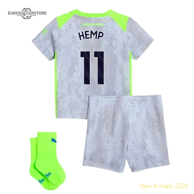 2025-2026 Man City Third Baby Kit (Hemp 11)-Football Jersey Hub
