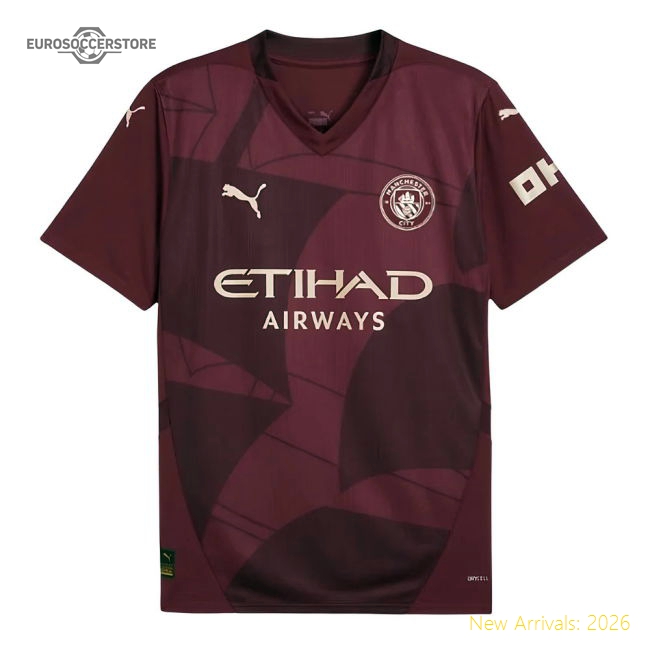 2024-2025 Man City Third Shirt (Marmoush 7)-Football Jersey Hub