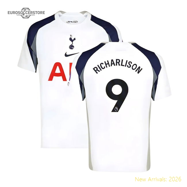 Tottenham Hotspur (Richarlison 2025-2026 Home Kit Kit Team Pride-PitchVibe Kits