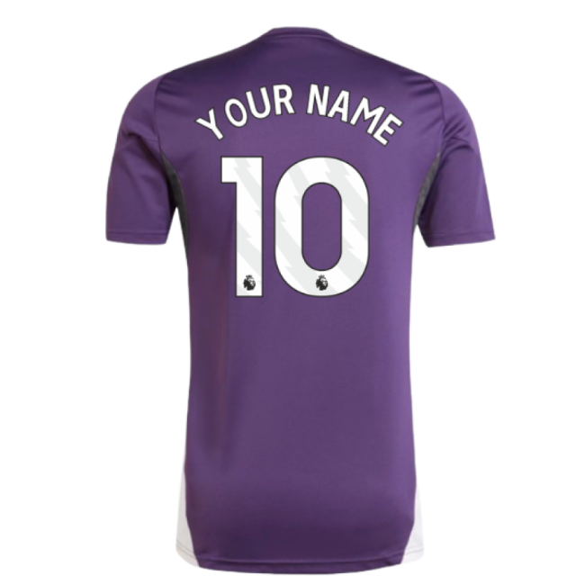 2025-2026 Man Utd Training Jersey (Aurora Plum) (Your Name)-Football Jersey Hub