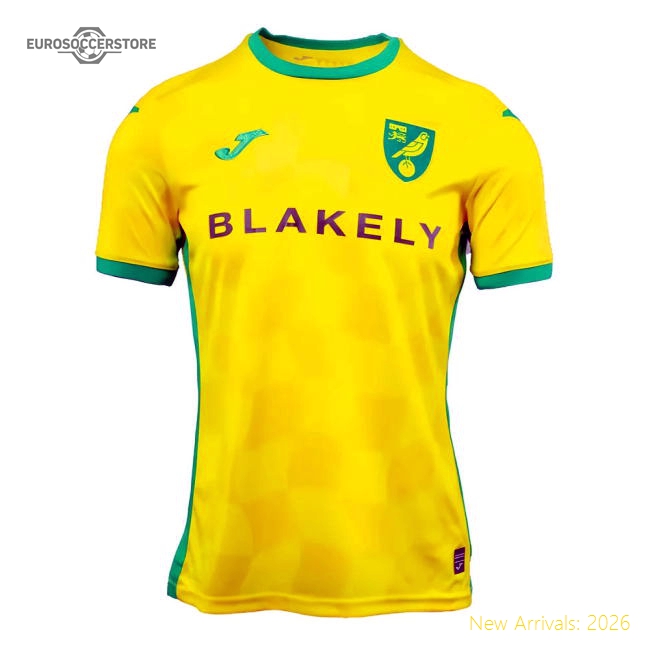 2024-2025 Norwich Home Shirt-Vantage Point Soccer