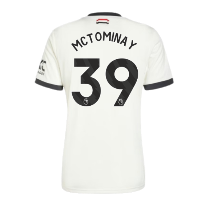 2024-2025 Man Utd Third Shirt (McTominay 39)-Football Jersey Hub
