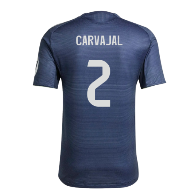 2025-2026 Real Madrid Authentic Away Shirt (Carvajal 2)-Football Shirts Shop