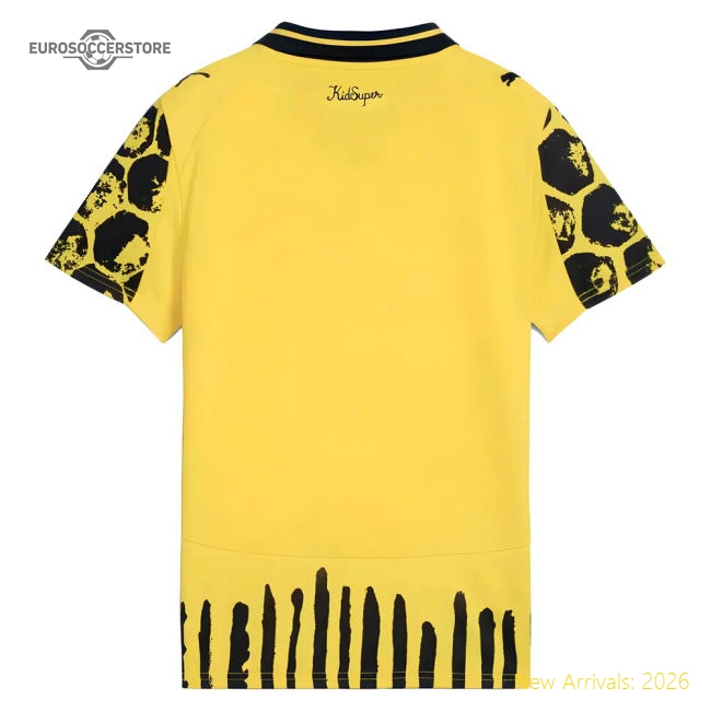 2025-2026 KIDSUPER x Borussia Dortmund CWC Shirt - Kids (Adeyemi 27)-PitchVibe Kits