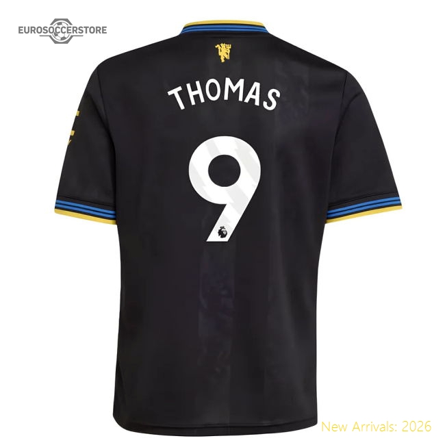 2025-2026 Man Utd Third Shirt (Kids) (Thomas 9)-Football Jersey Hub