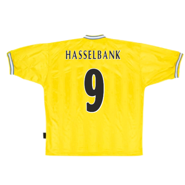 Leeds United 1997-99 (L) (Very Good) (Hasselbank Away Kit Shirt For True-PitchVibe Kits