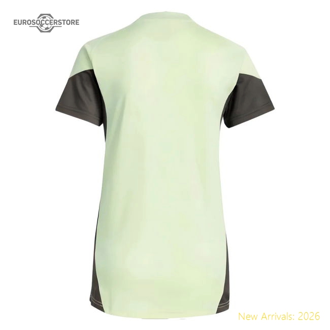 2025-2026 Real Madrid Training Jersey (Almost Lime) - Womens-BuySoccerJersey Hub
