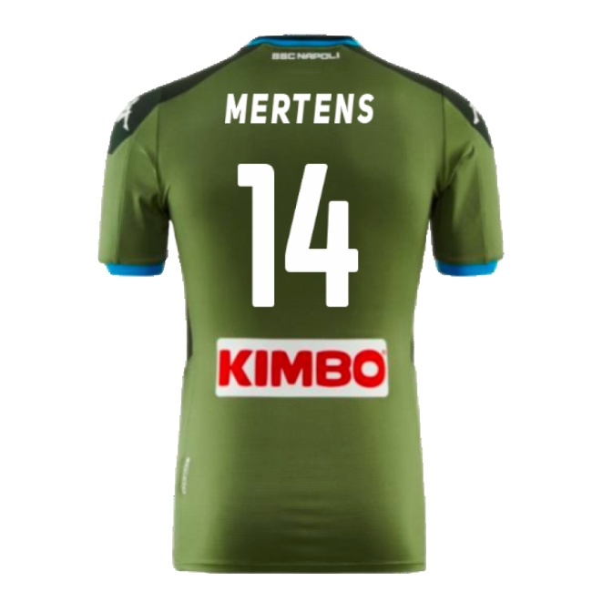 2019-2020 Napoli Away Shirt (MERTENS 14)-Vantage Point Soccer