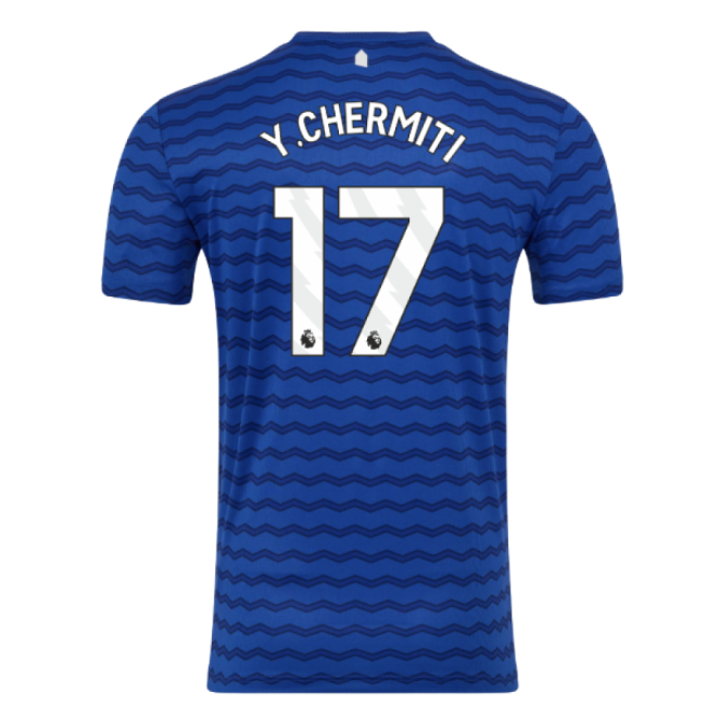 2025-2026 Everton Home Shirt (Y.Chermiti 17)-Football Jersey Hub