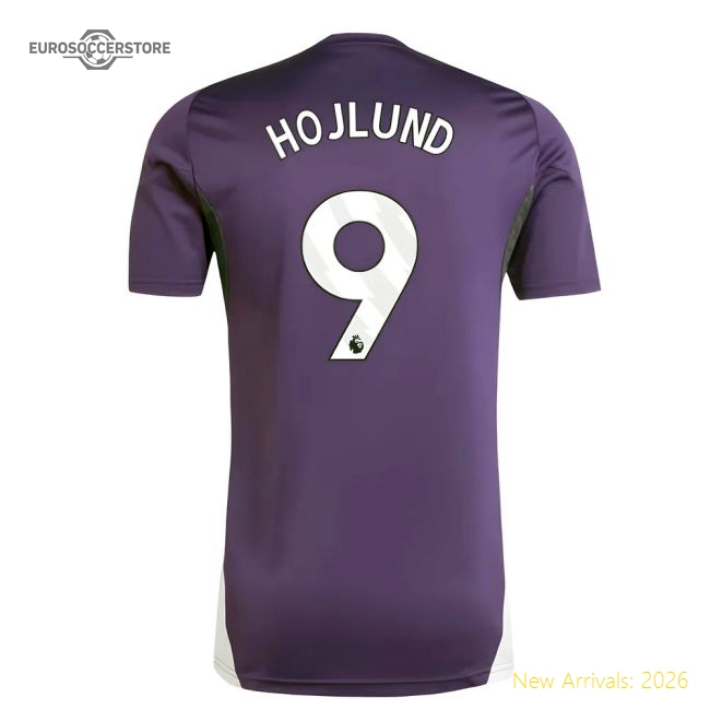 2025-2026 Man Utd Training Jersey (Aurora Plum) (Hojlund 9)-Football Jersey Hub