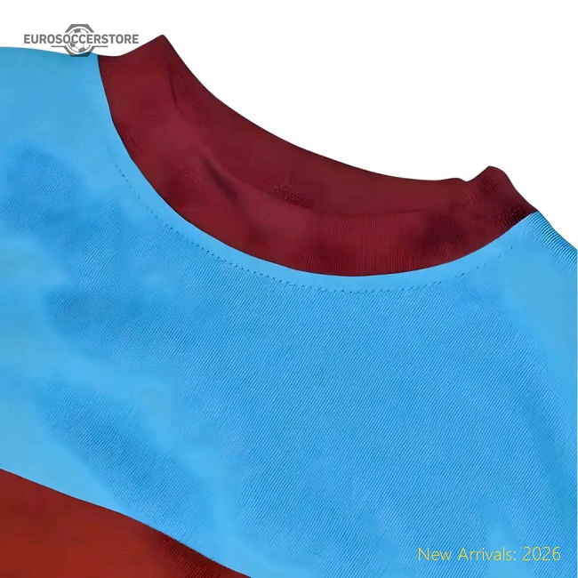 West Ham- Thames Iron Works 1960s Away Retro Football Shirt-Vantage Point Soccer