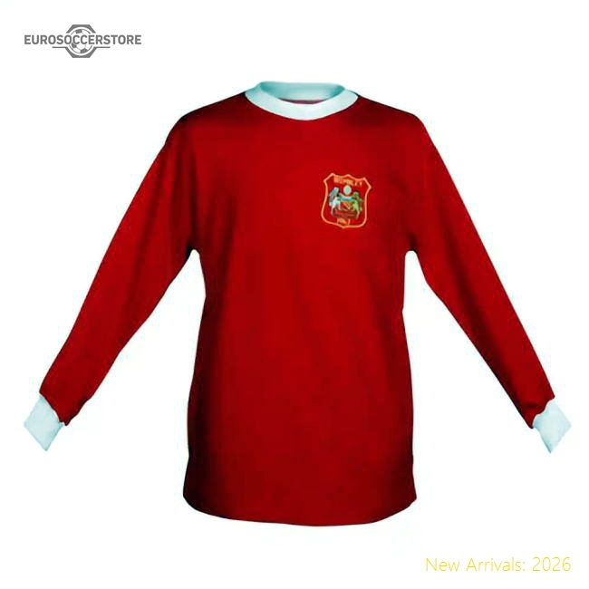 Manchester Reds 1963 FA Cup Final Childrens-Football Jersey Hub