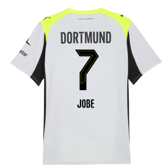 2025-2026 Borussia Dortmund Away Shirt (Jobe 7)-Football Jersey Hub