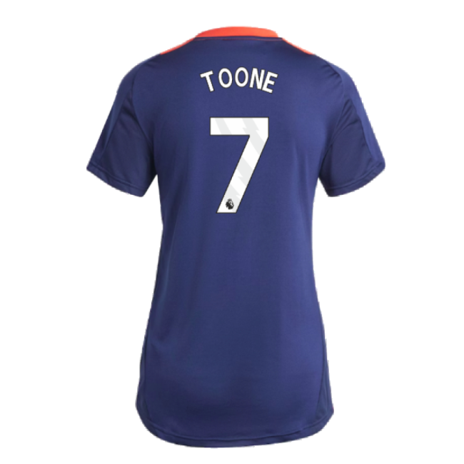 2024-2025 Man Utd Training Jersey (Night Indigo) - Womens (Toone 7)-Football Jersey Hub