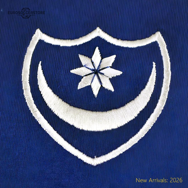 Portsmouth Retro T-Shirt Royal Jersey Supporter Exclusive Wear-PitchVibe Kits