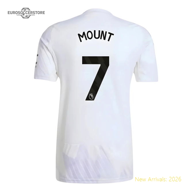 2025-2026 Man Utd Away Shirt (Mount 7)-Football Jersey Hub