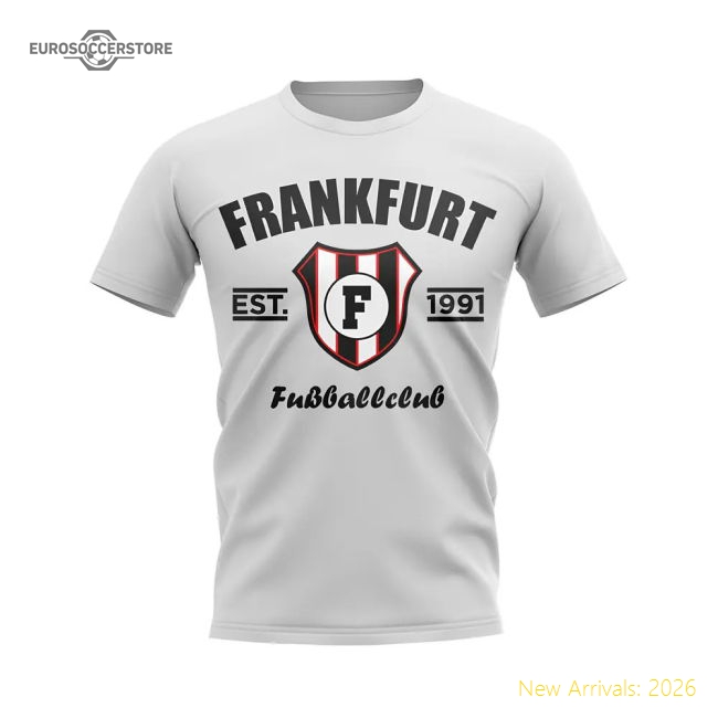 Frankfurt Established Football T-Shirt (White)-ly44