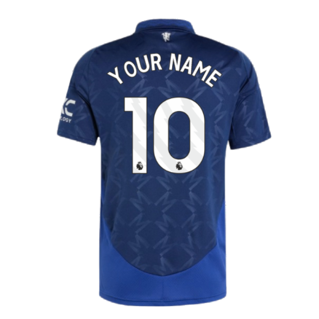 2024-2025 Man Utd Away Shirt (Your Name)-Football Jersey Hub