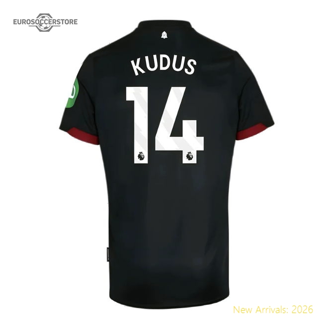 2024-2025 West Ham Away Shirt (Kudus 14)-Vantage Point Soccer