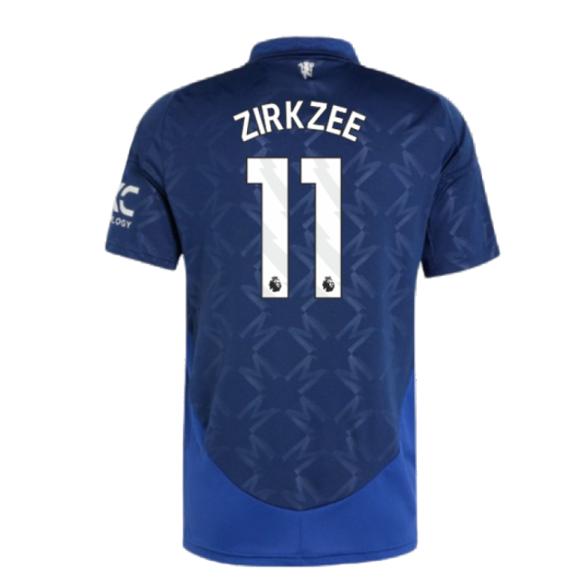 2024-2025 Man Utd Away Shirt (Zirkzee 11)-Football Jersey Hub