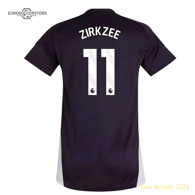 2025-2026 Man Utd Training Jersey (Aurora Plum) - Womens (Zirkzee 11)-Football Jersey Hub