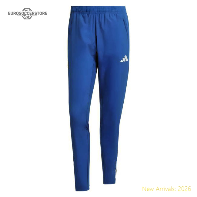 2025-2026 Real Madrid EU Training Pants Blue-BuySoccerJersey Hub